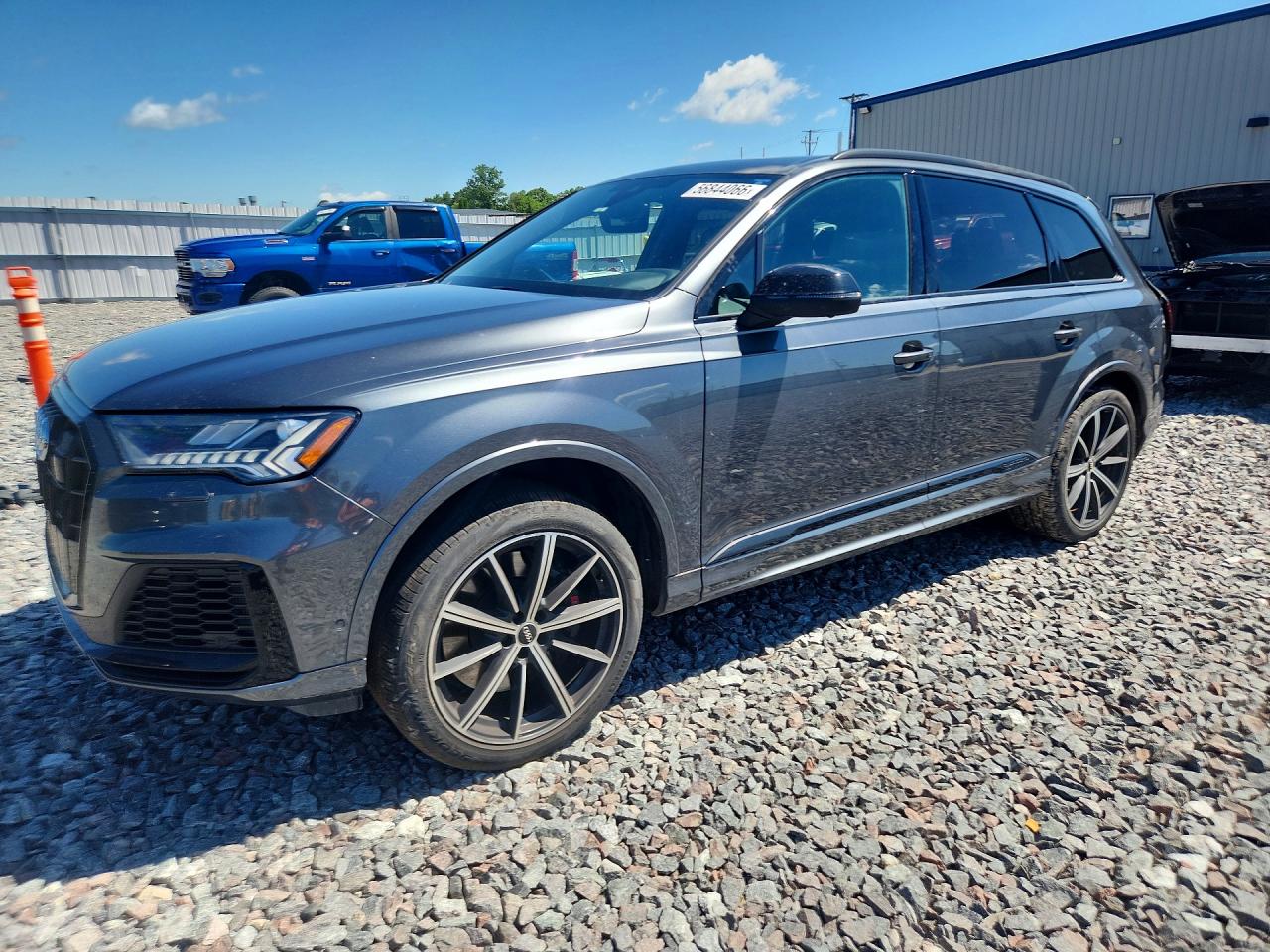 2021 Audi SQ7 Premium Plus, VIN WA1AWBF77MD010407 — Rear end
