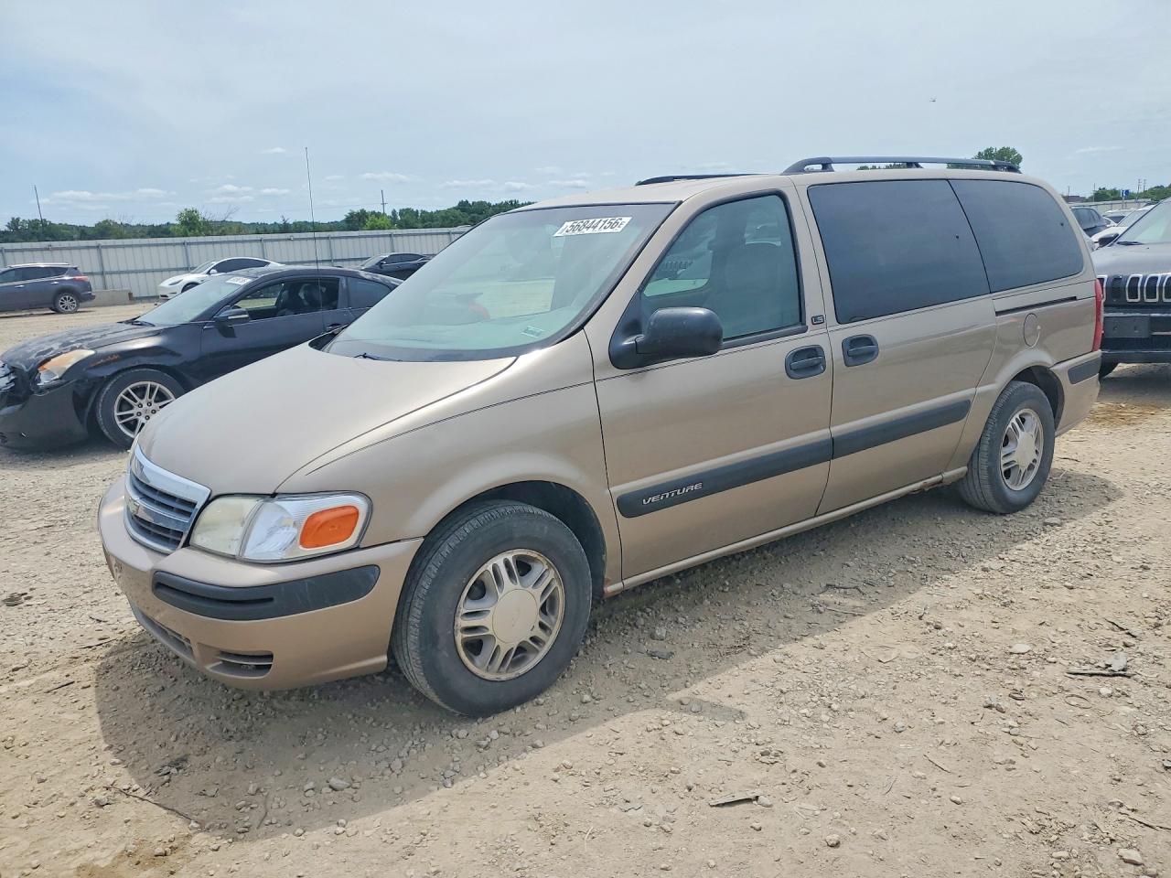 2004 Chevrolet Venture LS, VIN 1GNDX03E34D185204 — Rear end