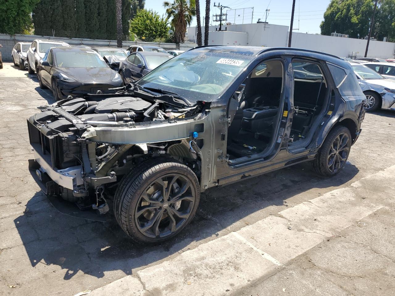2024 Genesis GV80 Prestige Signature, VIN KMUHCESC9RU170651 — Stripped