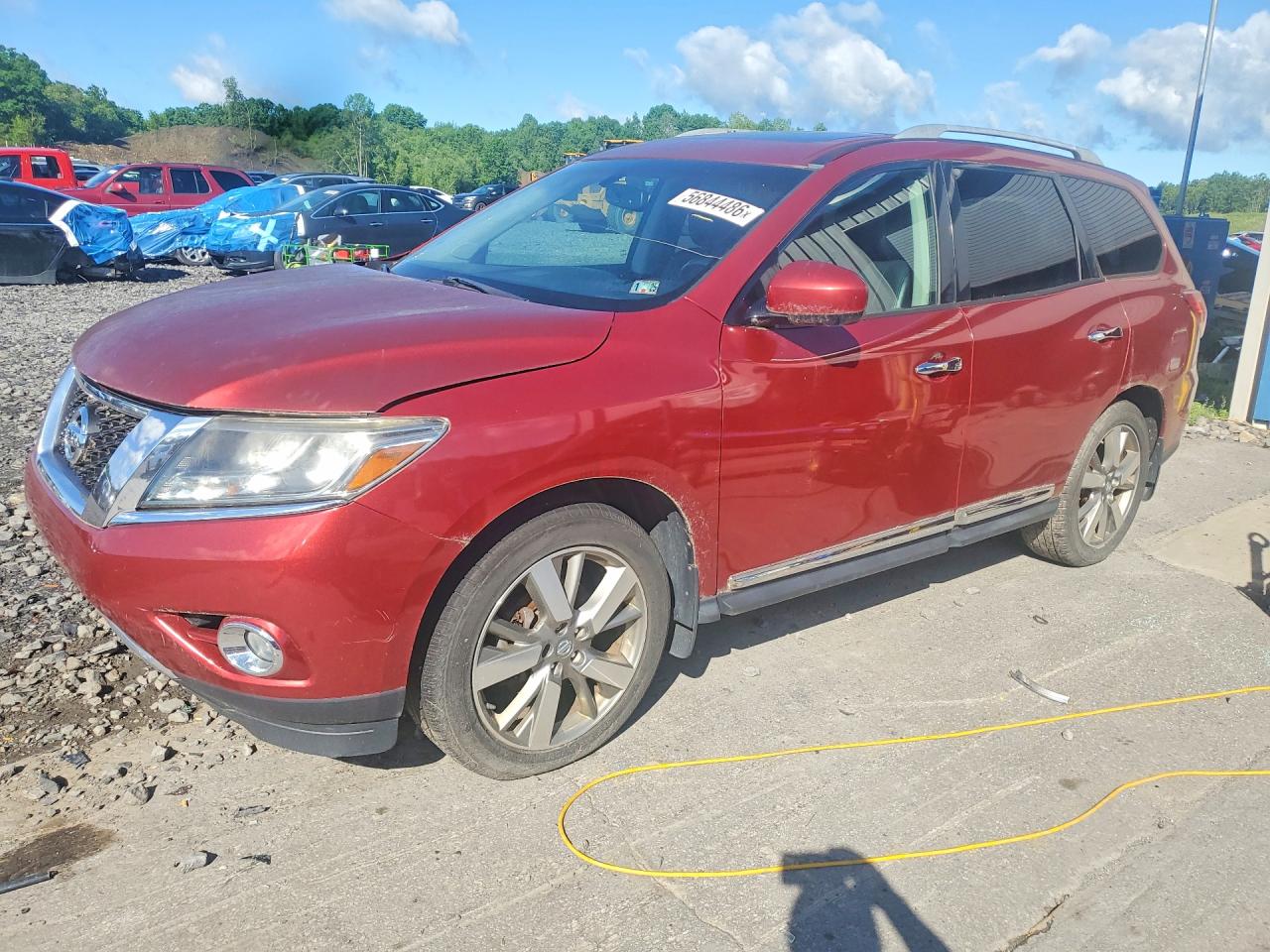 2013 Nissan Pathfinder SV, VIN 5N1AR2MM6DC626249 — Normal wear