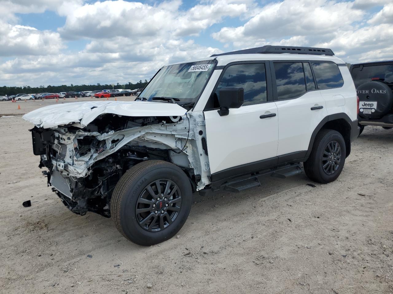 2025 Toyota Land Cruiser 1958 Edition, VIN JTEABFAJ7SK028552 — Front end