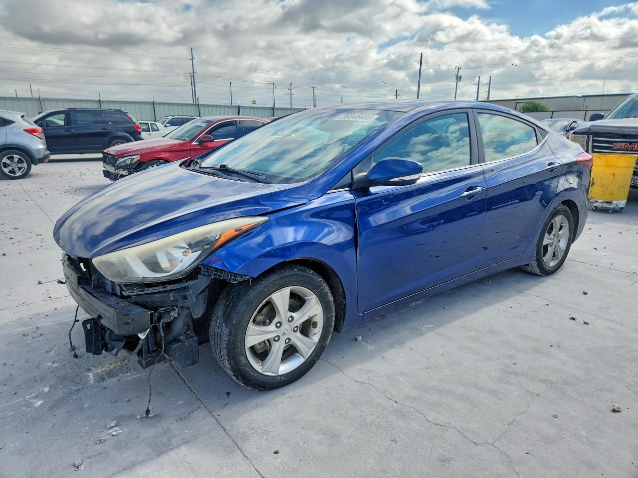 2016 Hyundai Elantra Value Edition, VIN 5NPDH4AE6GH753895 — Front end