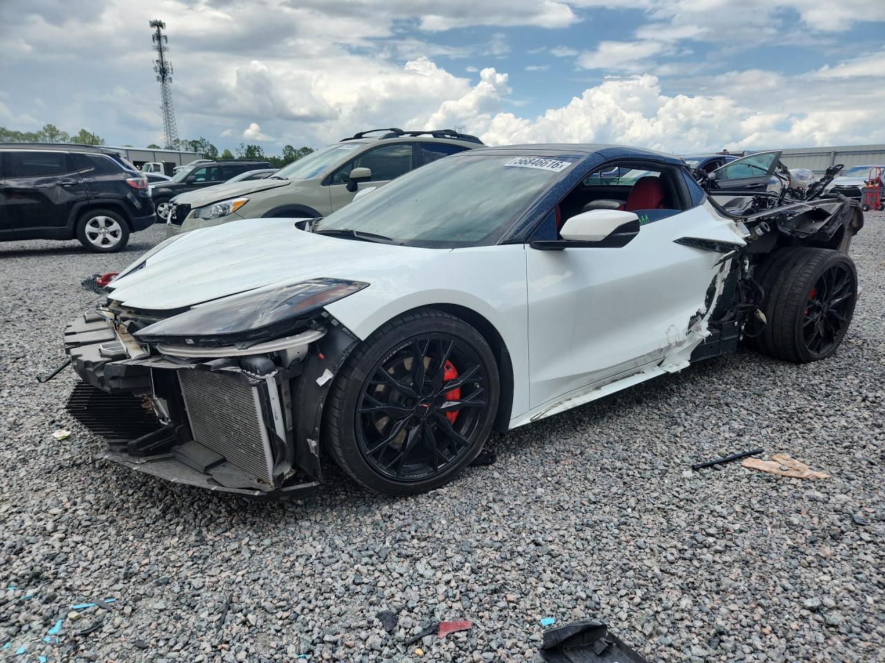 2023 Chevrolet Corvette 2LT, VIN 1G1YB3D45P5107921 — Rear end
