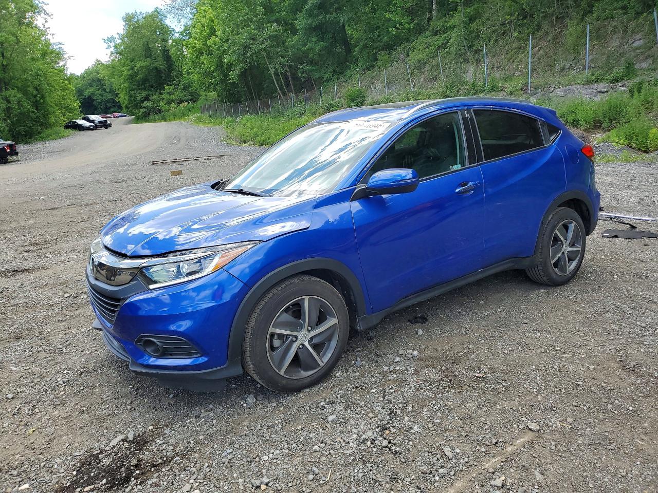 2021 Honda HR-V EX, VIN 3CZRU6H5XMM737525 — Front end