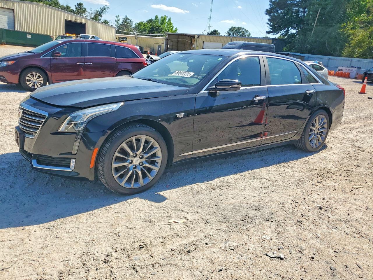 2018 Cadillac CT6 Luxury AWD, VIN 1G6KD5RS2JU103108 — Undercarriage