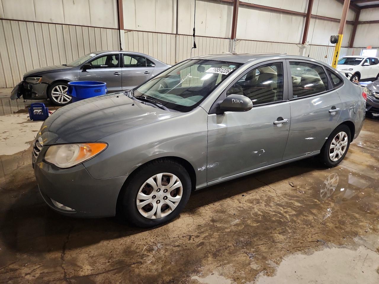 2010 Hyundai Elantra GLS, VIN KMHDU4AD0AU905018 — Front end