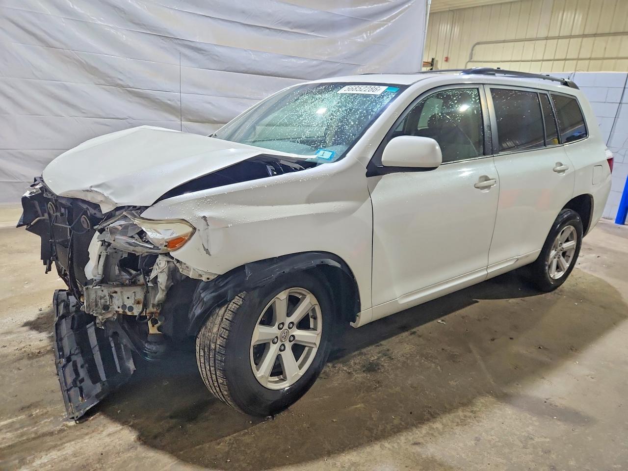 2010 Toyota Highlander, VIN JTEBK3EH9A2156221 — Front end