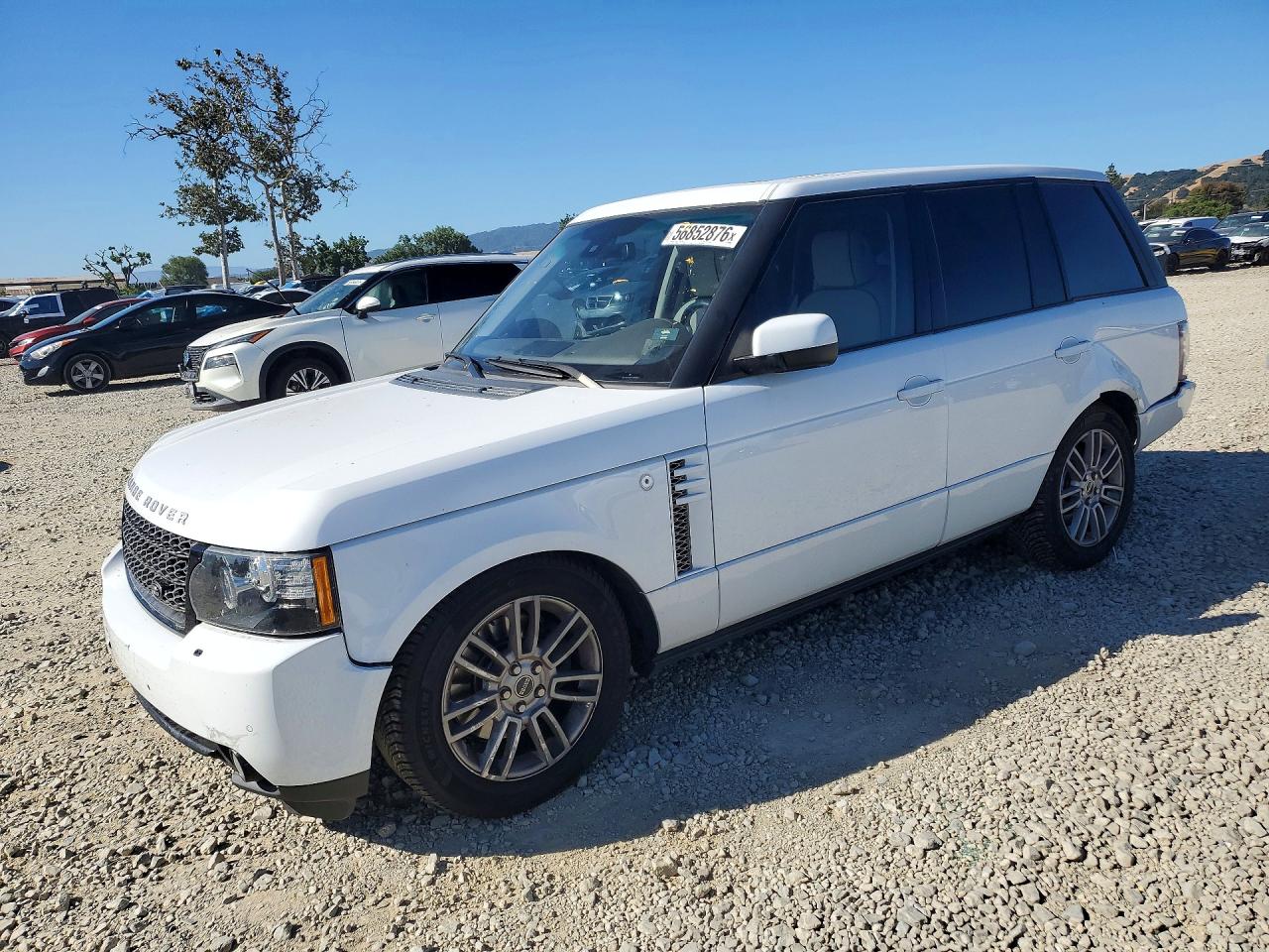 2012 Land Rover Range Rover HSE, VIN SALME1D45CA383642 — Rear end