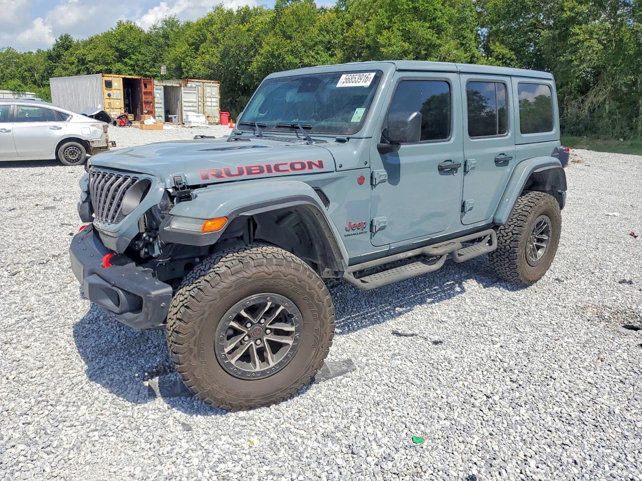 2024 Jeep Wrangler Rubicon X, VIN 1C4RJXFG2RW165401 — Front end