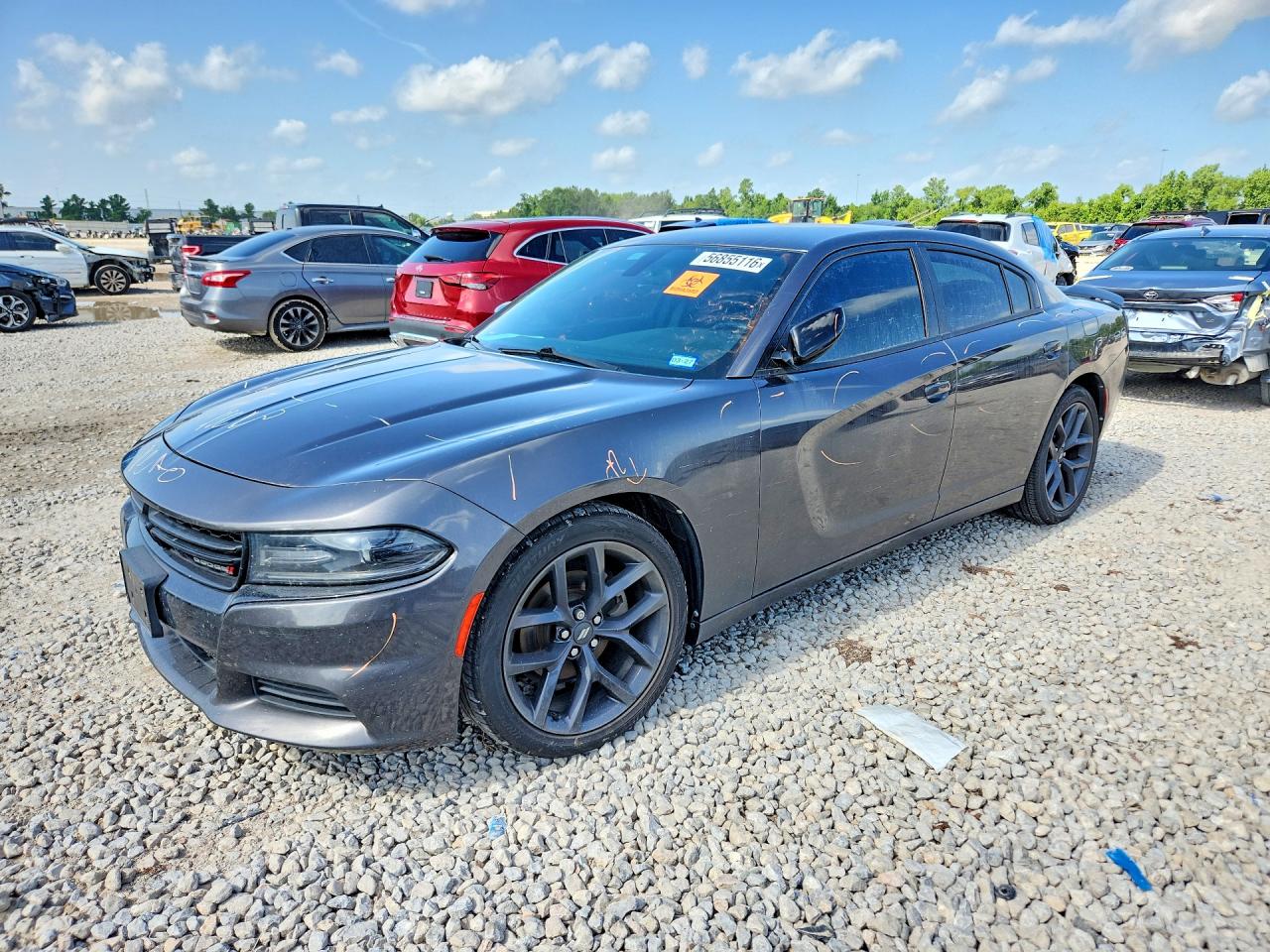 2021 Dodge Charger SXT, VIN 2C3CDXBG2MH652578 — Water / flood