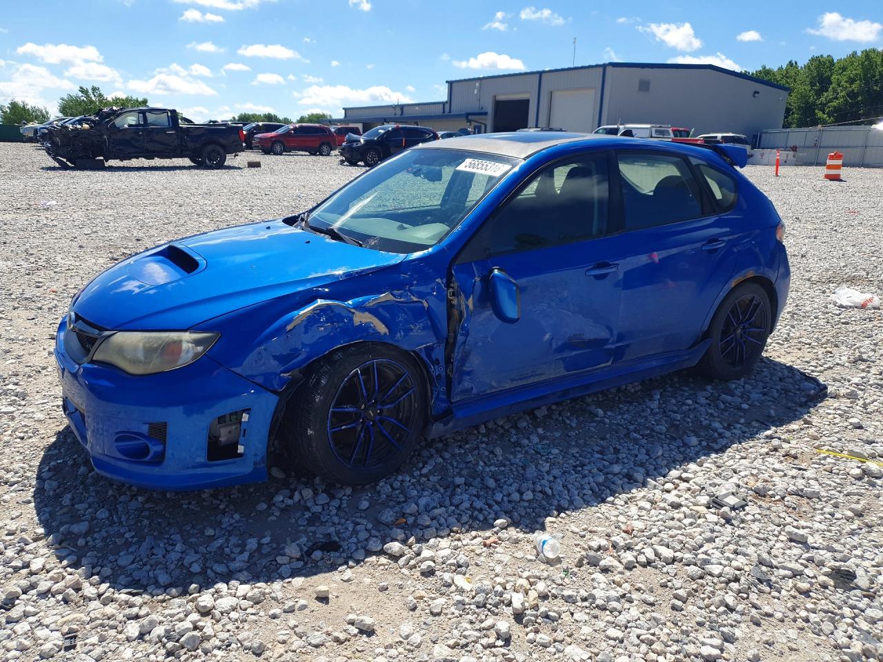 2012 Subaru WRX WRX Premium, VIN JF1GR7E61CG235826 — Перед