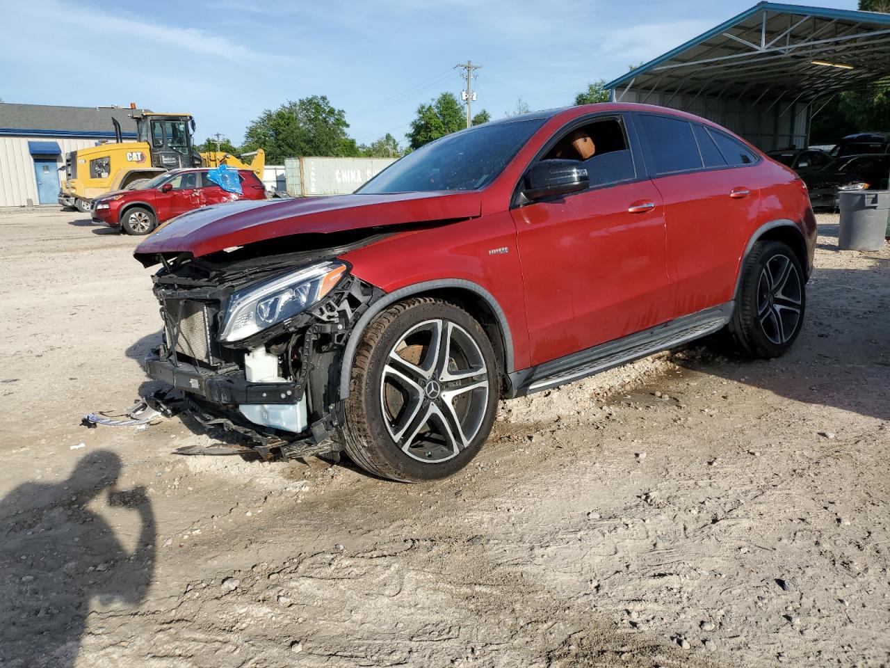 2017 Mercedes-Benz GLE 43 AMG, VIN 4JGED6EB4HA056788 — Front end