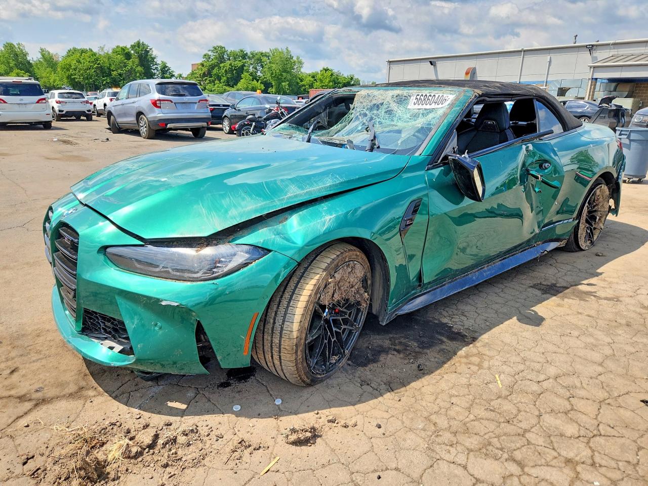 2022 BMW M4 Competition xDrive, VIN WBS33BA0XNCK00414 — All over
