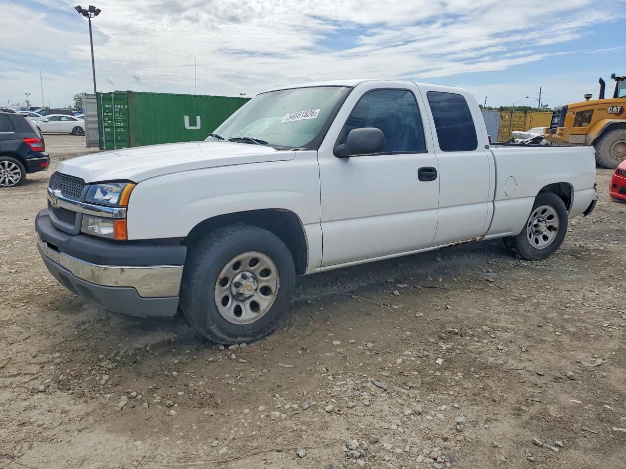 2005 Chevrolet Silverado 1500 Work Truck, VIN 1GCEC19X25Z148236 — Зад