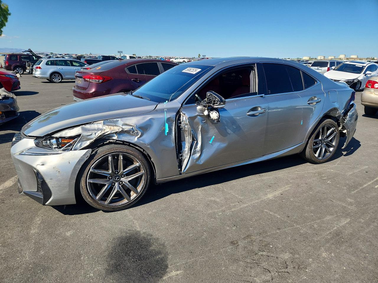 2018 Lexus IS 300, VIN JTHBA1D22J5081206 — Front end