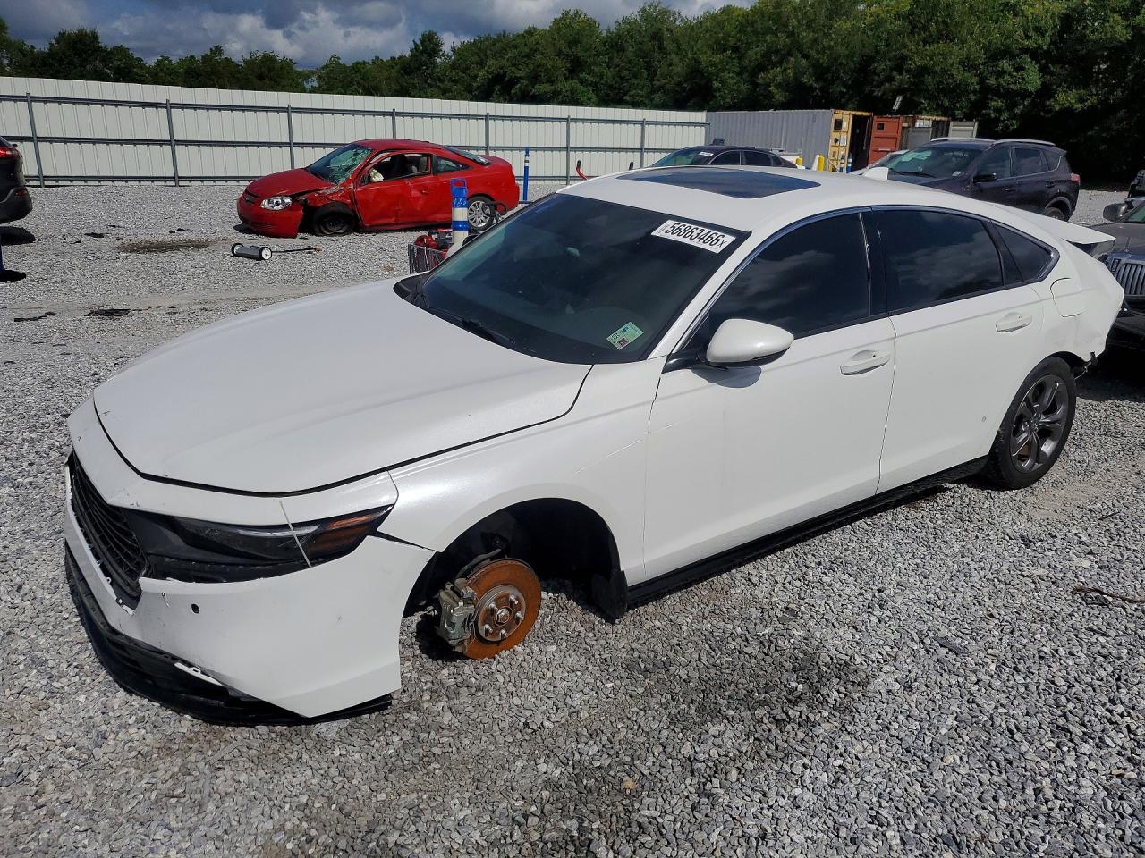 2023 Honda Accord EX-L, VIN 1HGCY2F62PA052930 — Rear end