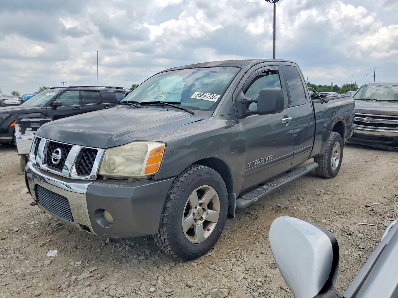 2006 Nissan Titan LE, VIN 1N6BA06B76N573159 — Front end