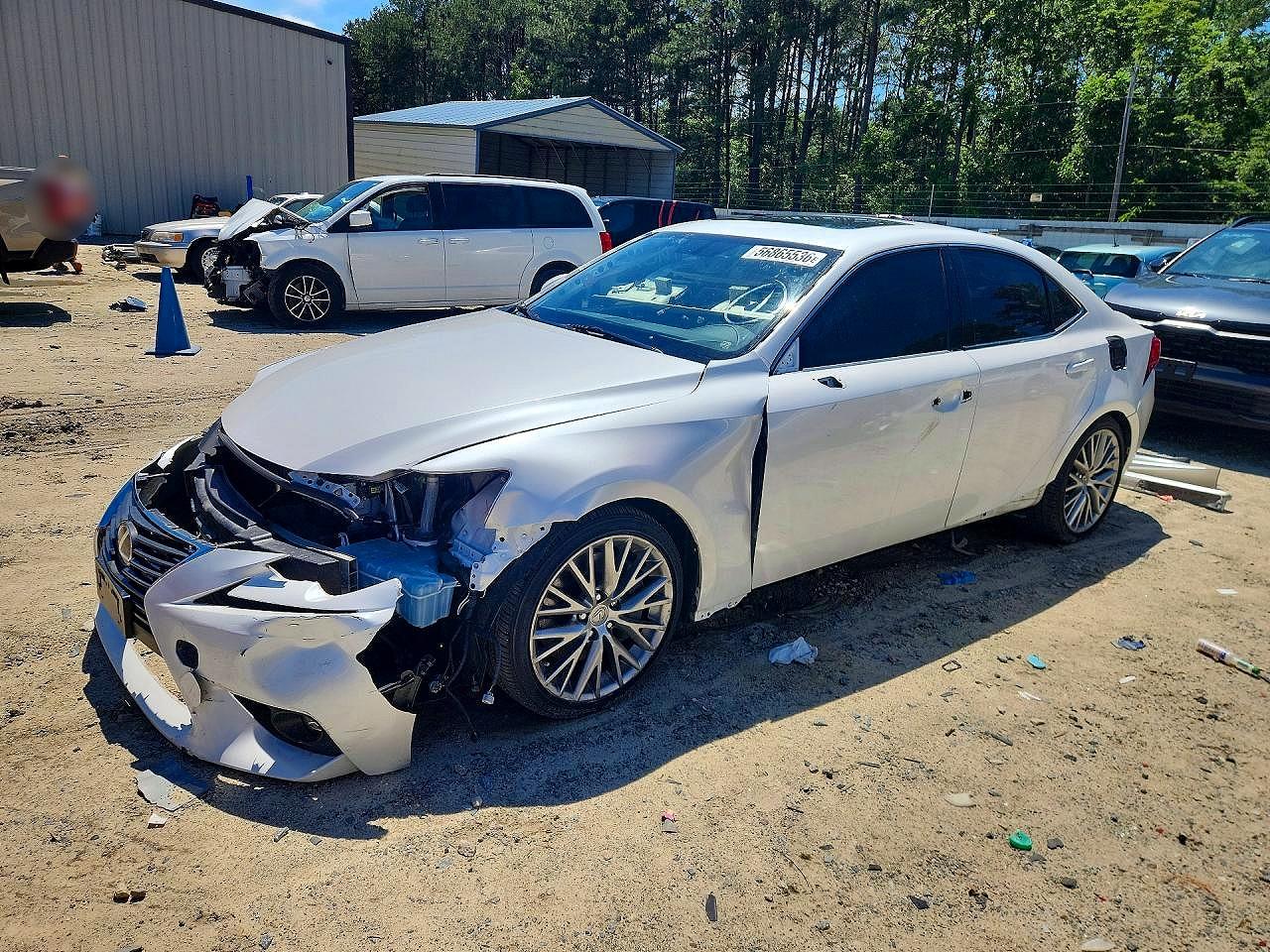 2016 Lexus IS 300/350, VIN JTHCM1D24G5010092 — Front end