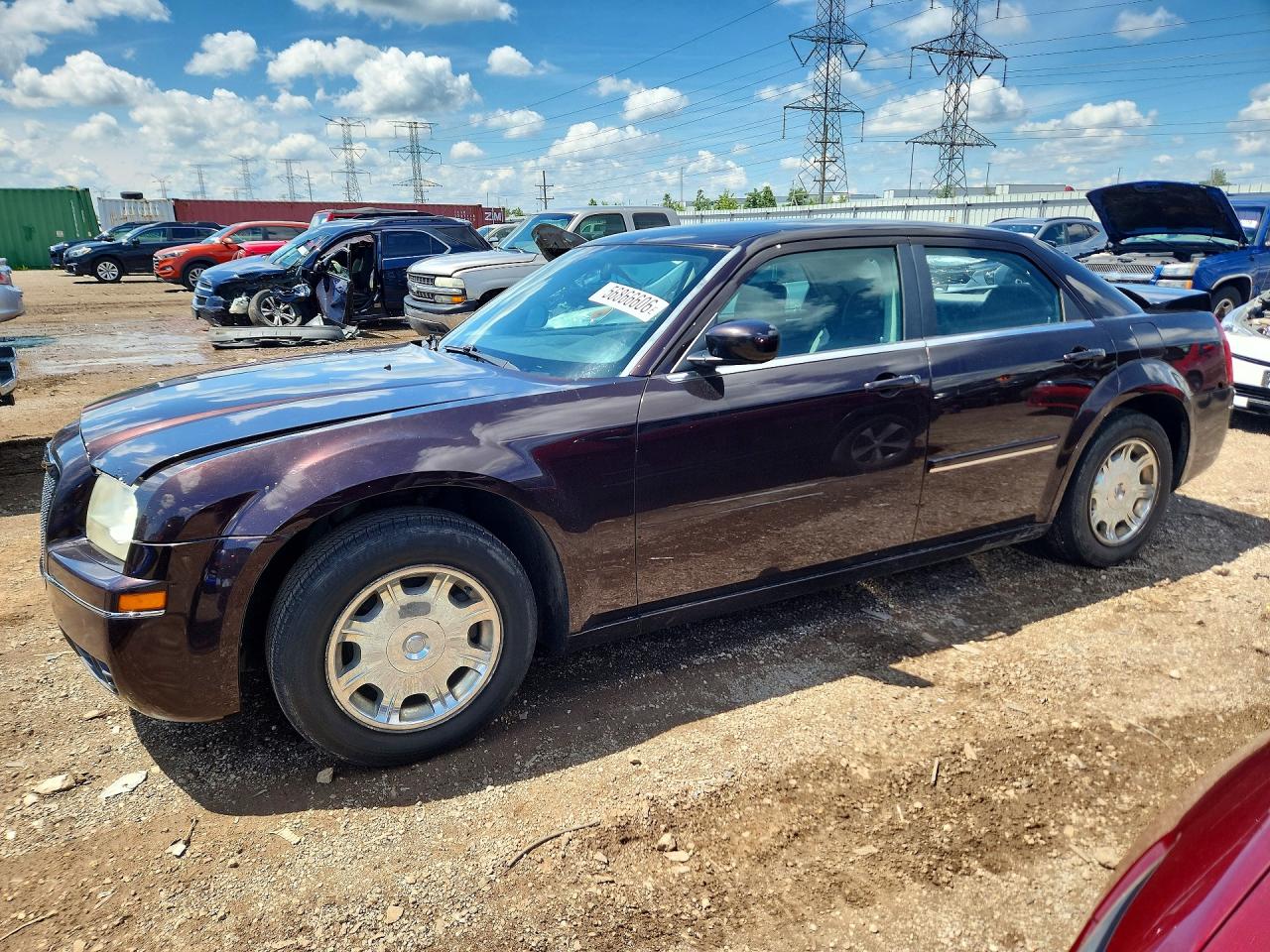 2005 Chrysler 300 Touring, VIN 2C3JA53G75H101521 — Зад