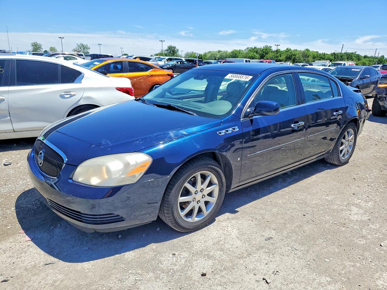 2008 Buick Lucerne CXL, VIN 1G4HD57258U134143 — Rear end