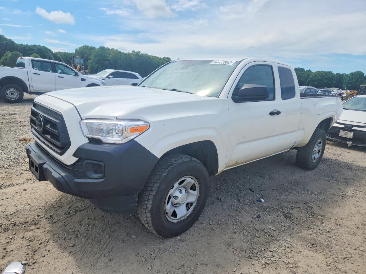 2021 Toyota Tacoma SR, VIN 3TYRX5GN7MT027978 — Rear end