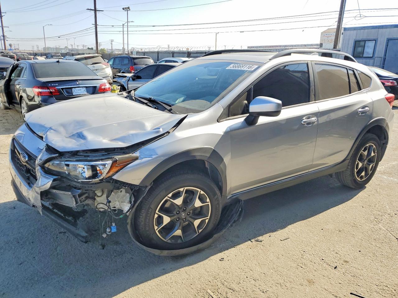 2019 Subaru Crosstrek Premium, VIN JF2GTADC6KH241325 — Front end