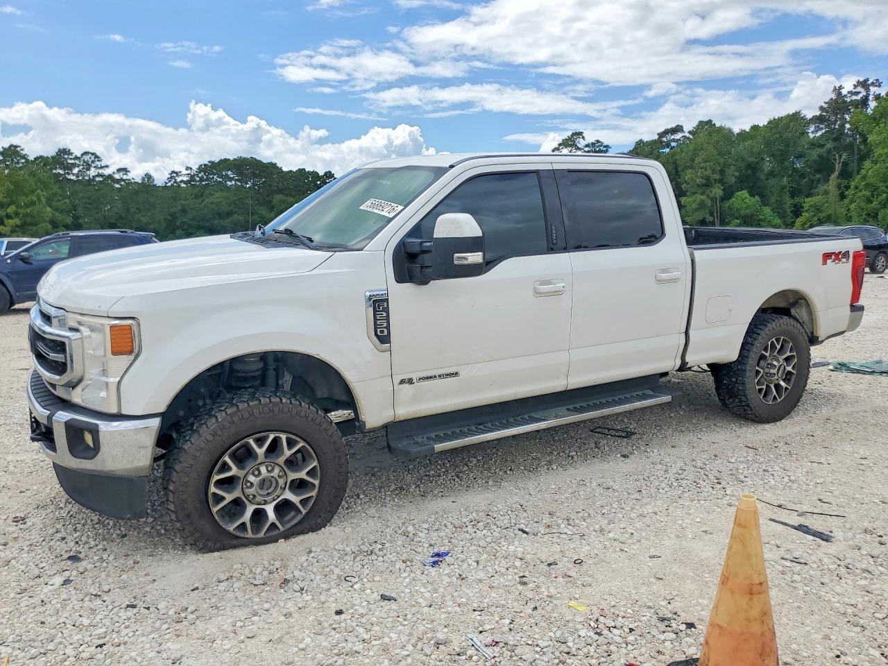 2020 Ford F-250 XL, VIN 1FT8W2BT1LEC68955 — Interior fire