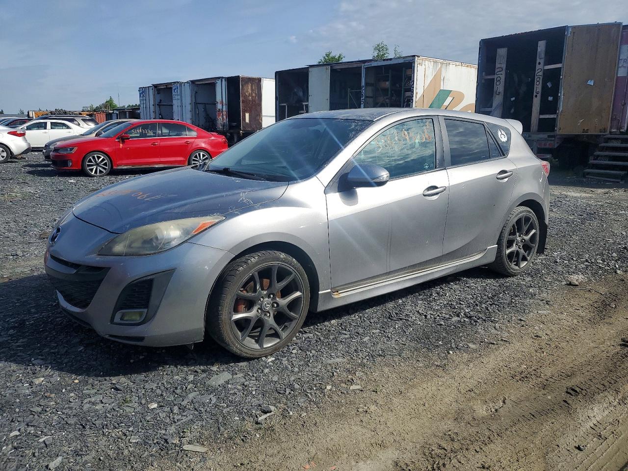 2010 Mazda 3 S Sport, VIN JM1BL1H58A1335427 — Бок
