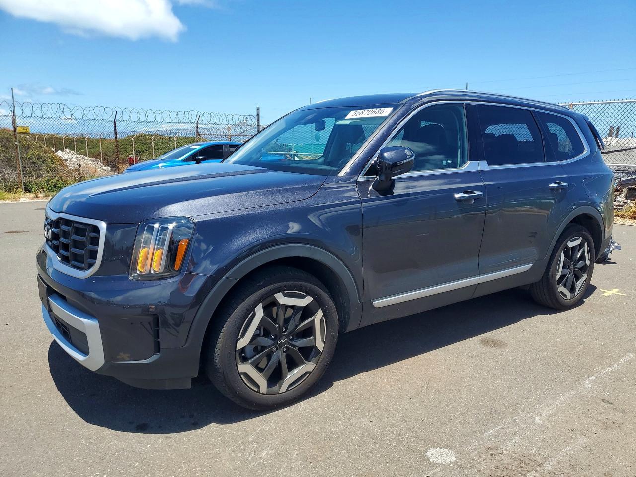 2025 Kia Telluride S, VIN 5XYP64GC8SG614134 — Зад