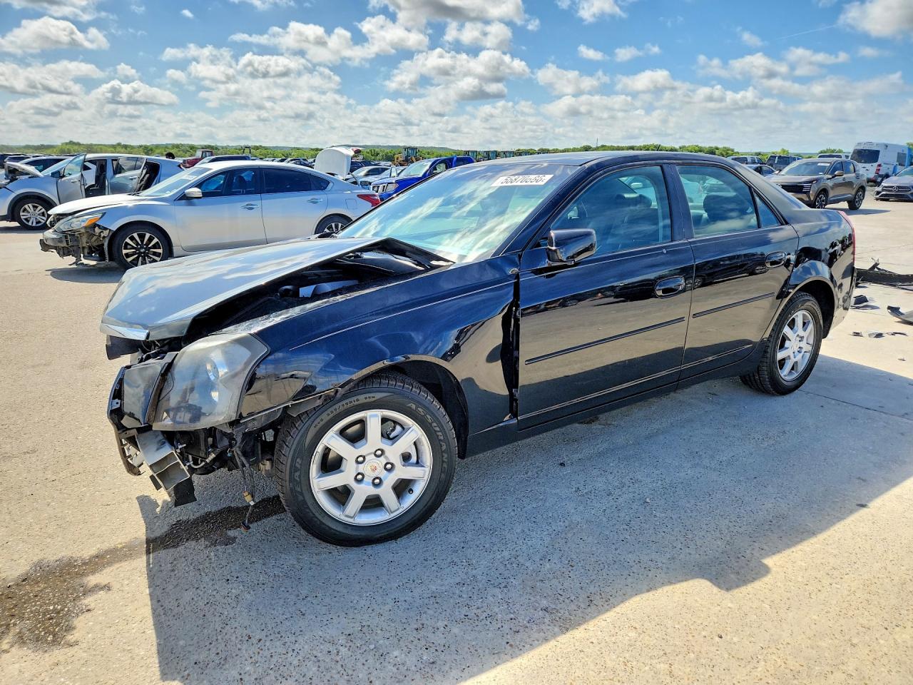 2007 Cadillac CTS, VIN 1G6DM57T870172406 — Перед