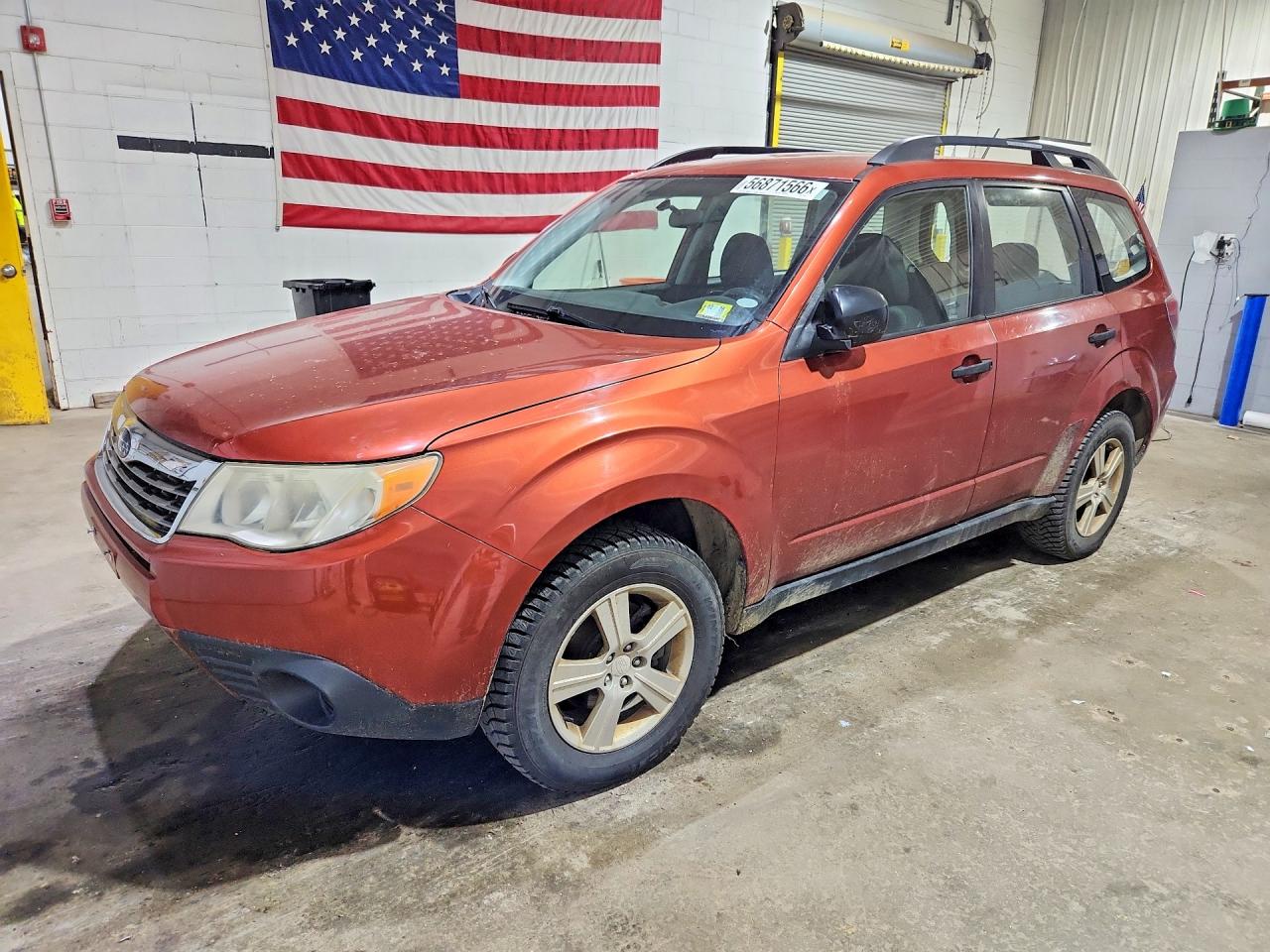 2010 Subaru Forester X, VIN JF2SH6BCXAG799758 — Vandalism