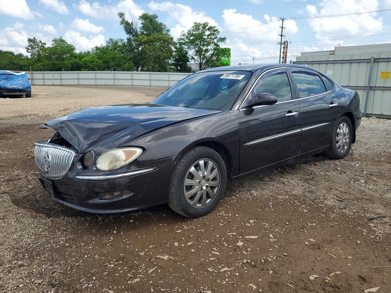 2008 Buick LaCrosse CXL, VIN 2G4WD582581150389 — Перед