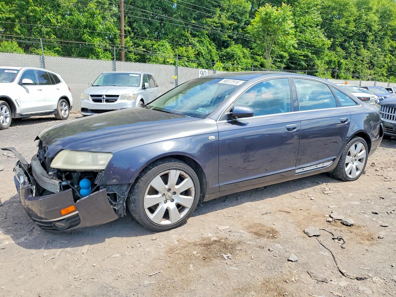 2005 Audi A6, VIN WAUDL74F25N096964 — Front end