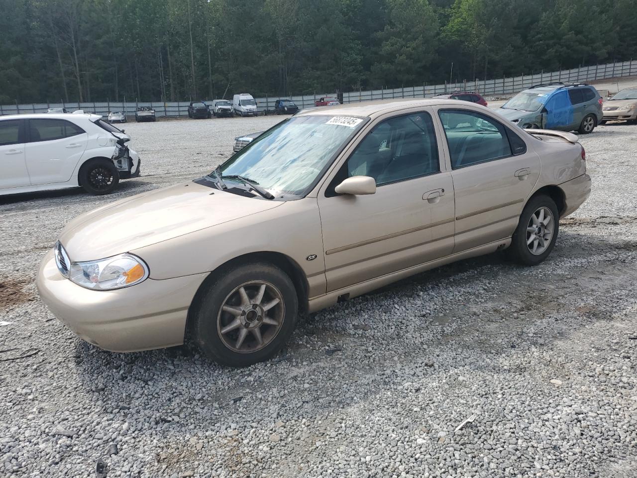 1998 Ford Contour LX, VIN 1FAFP66L6WK302776 — Front end
