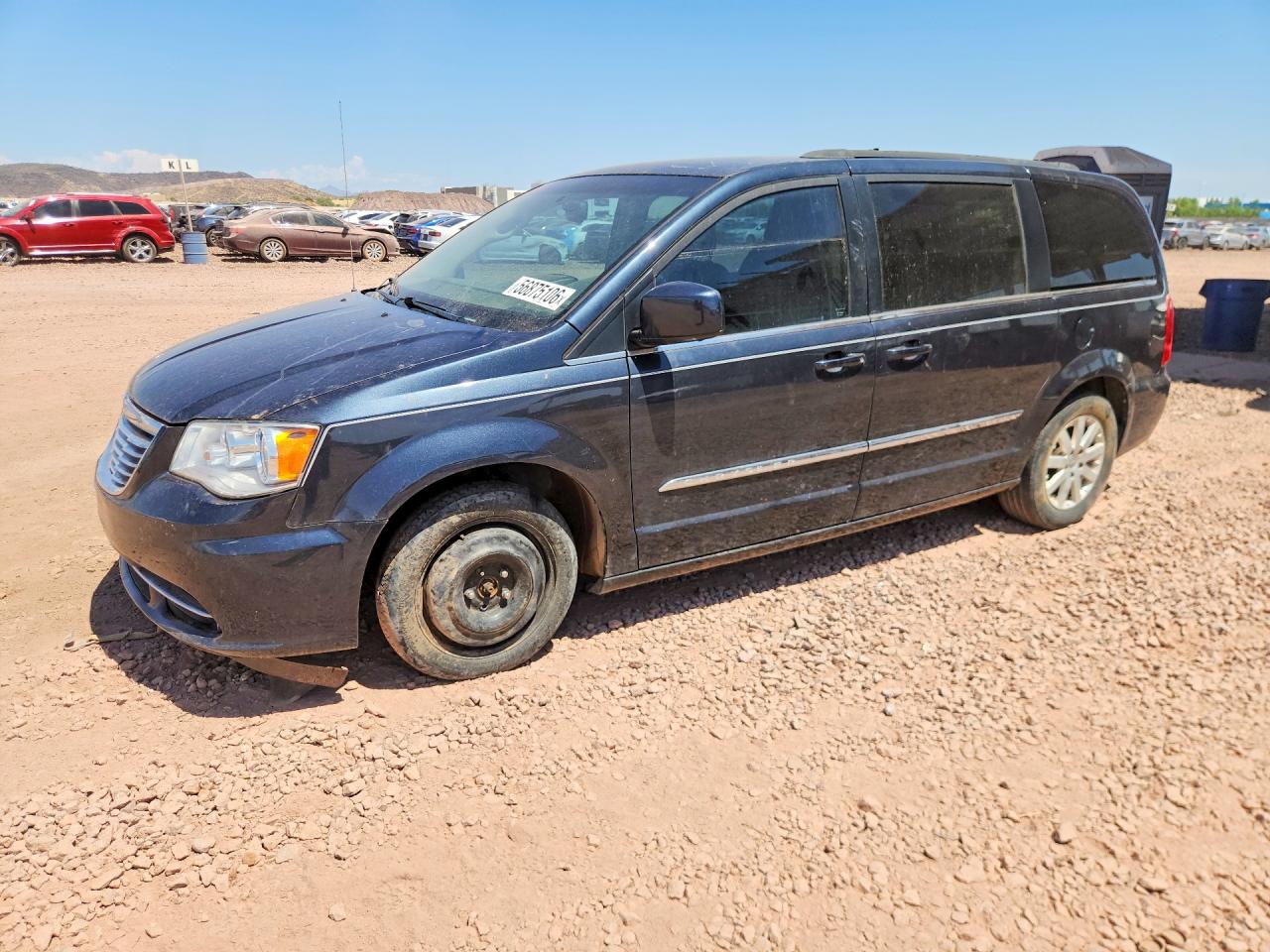 2013 Chrysler Town & Country Touring, VIN 2C4RC1BG5DR690337 — Мелкие вмятины и царапины