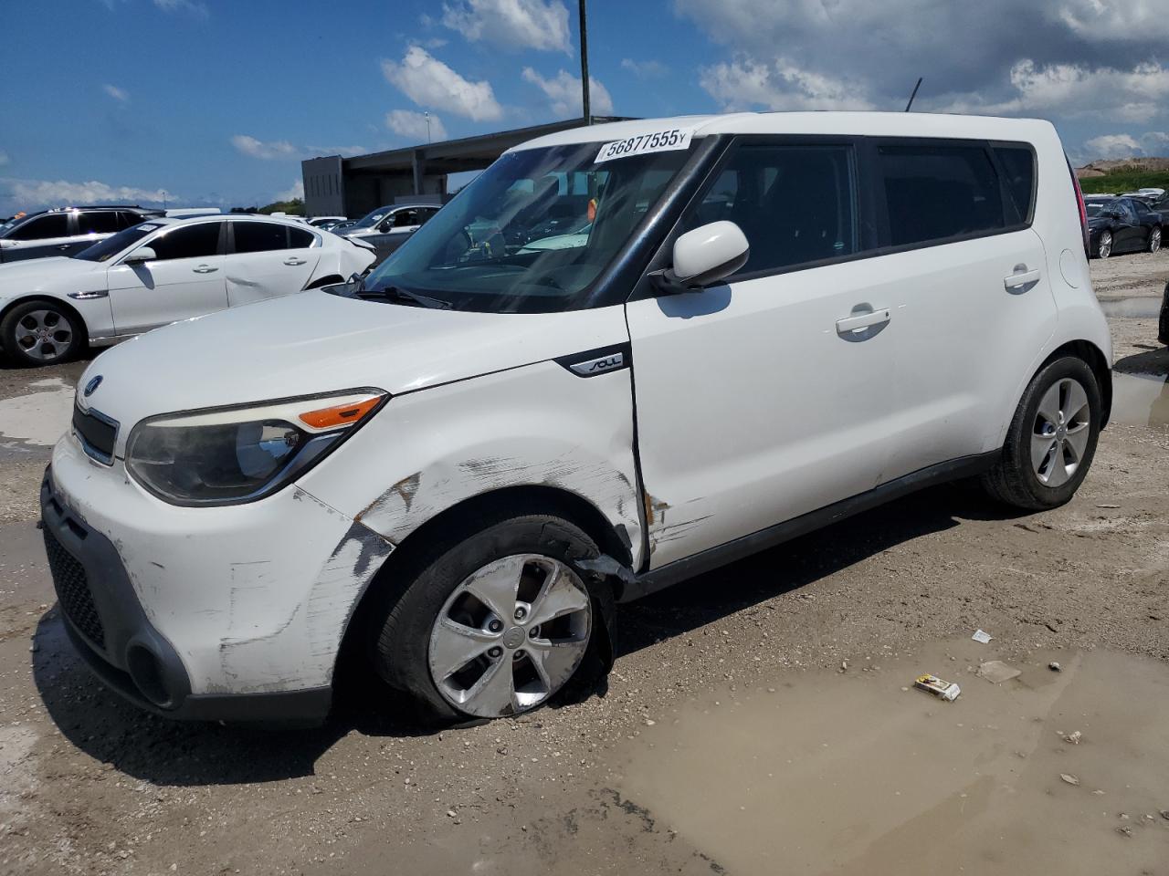 2016 Kia Soul, VIN KNDJN2A21G7254321 — Front end