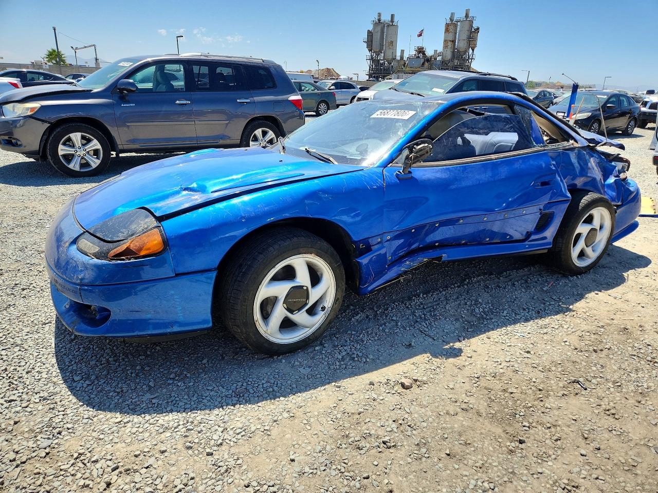 1991 Dodge Stealth, VIN JB3XE74CXMY024506 — Rear end