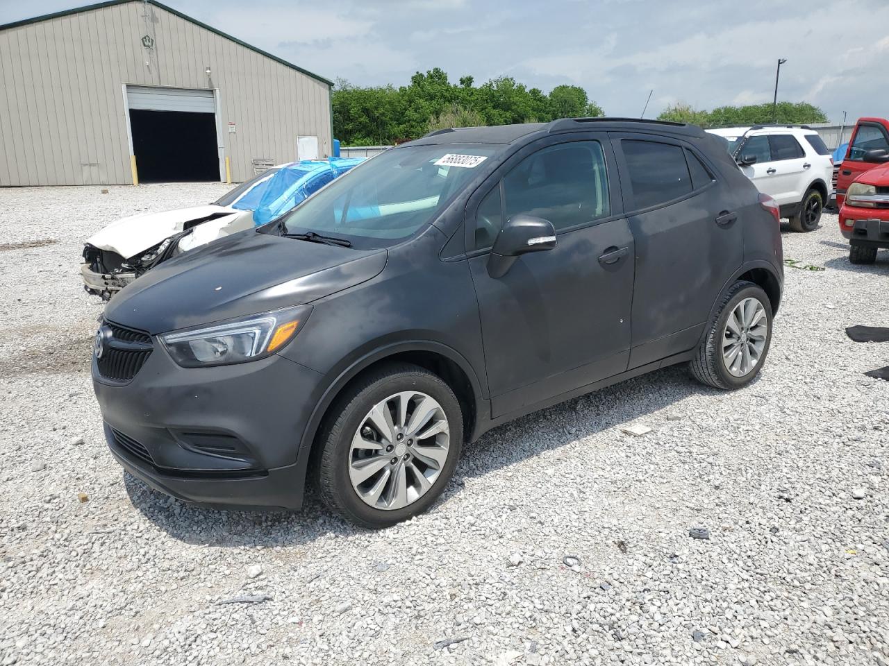 2017 Buick Encore Preferred, VIN KL4CJASB8HB064487 — Vandalism