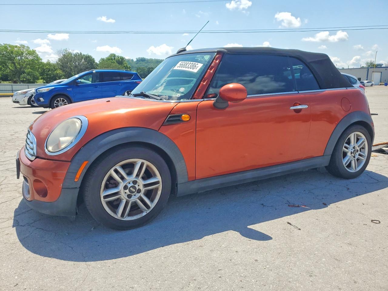 2011 MINI Convertible, VIN WMWZN3C53BT133061 — Обычный износ