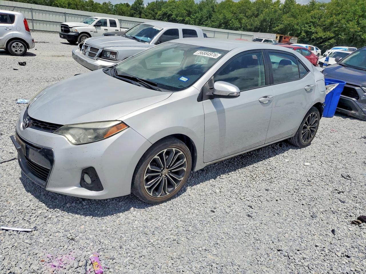 2015 Toyota Corolla S Plus, VIN 2T1BURHEXFC330681 — Rear end