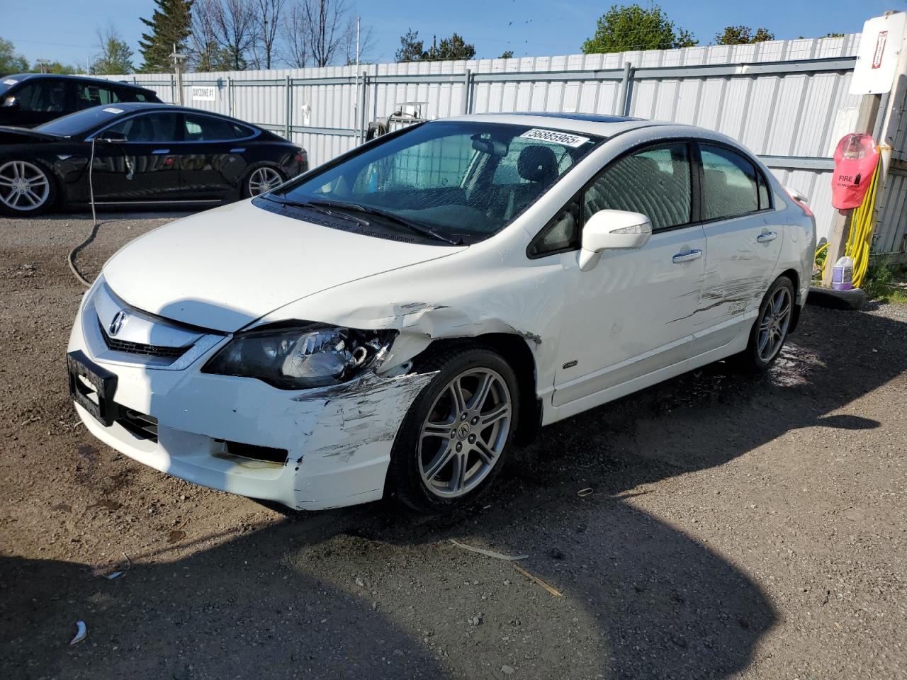 2010 Acura CSX Technology, VIN 2HHFD5F79AH201826 — Front end