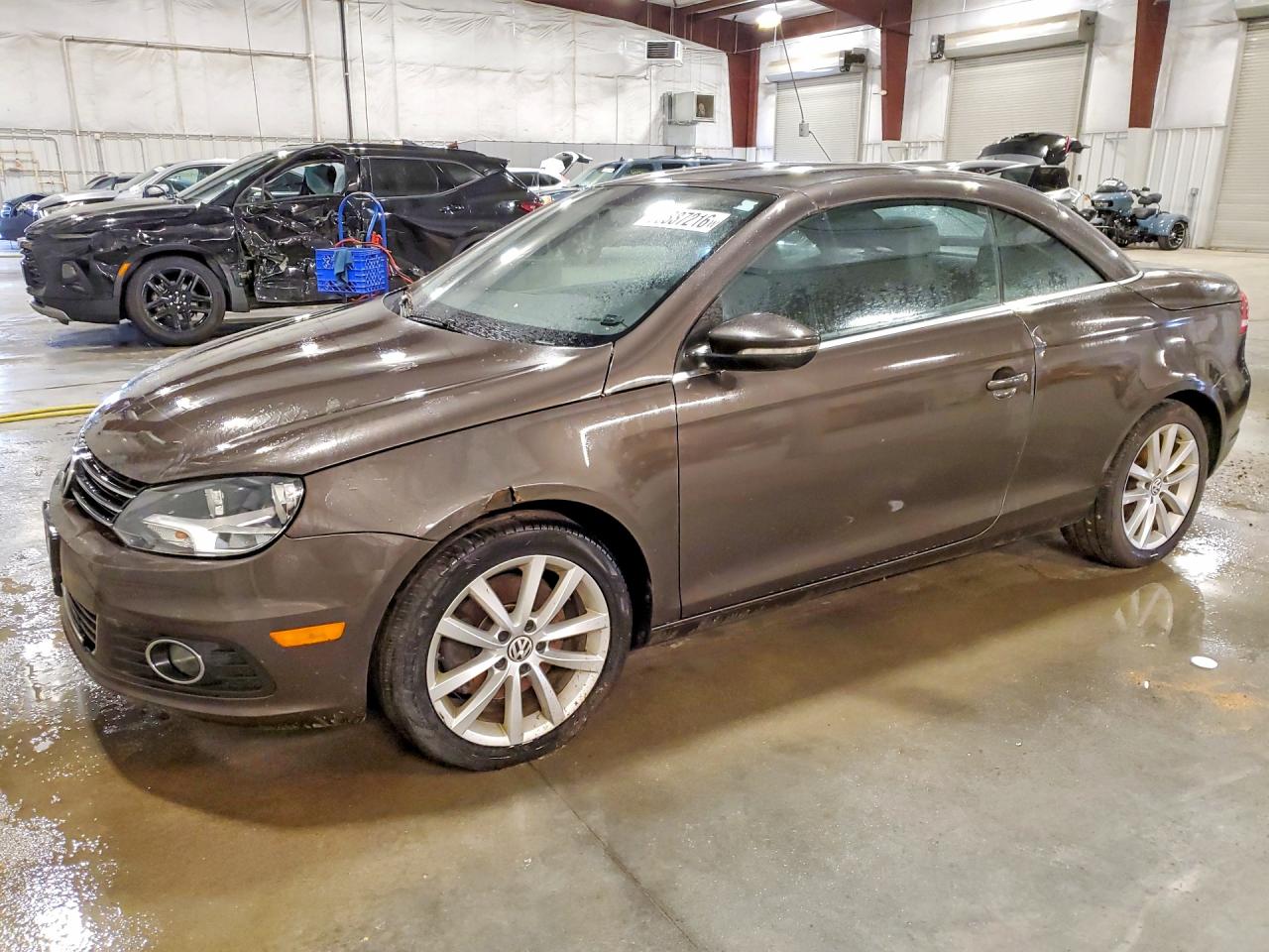 2013 Volkswagen Eos Sport, VIN WVWBW8AH1DV008028 — Механическое