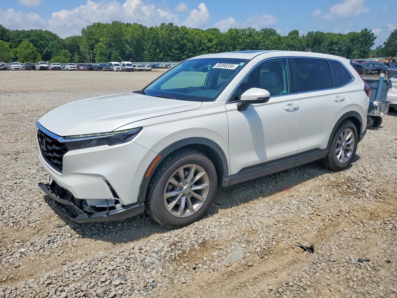 2023 Honda CR-V EX-L, VIN 7FARS3H75PE000368 — Undercarriage