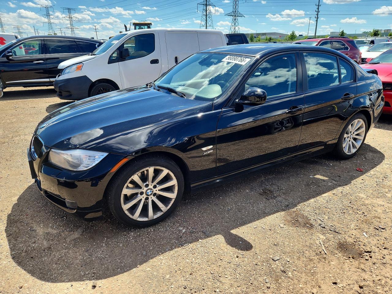 2011 BMW 3 Series 328i xDrive, VIN WBAPK7C55BF087898 — Rear end
