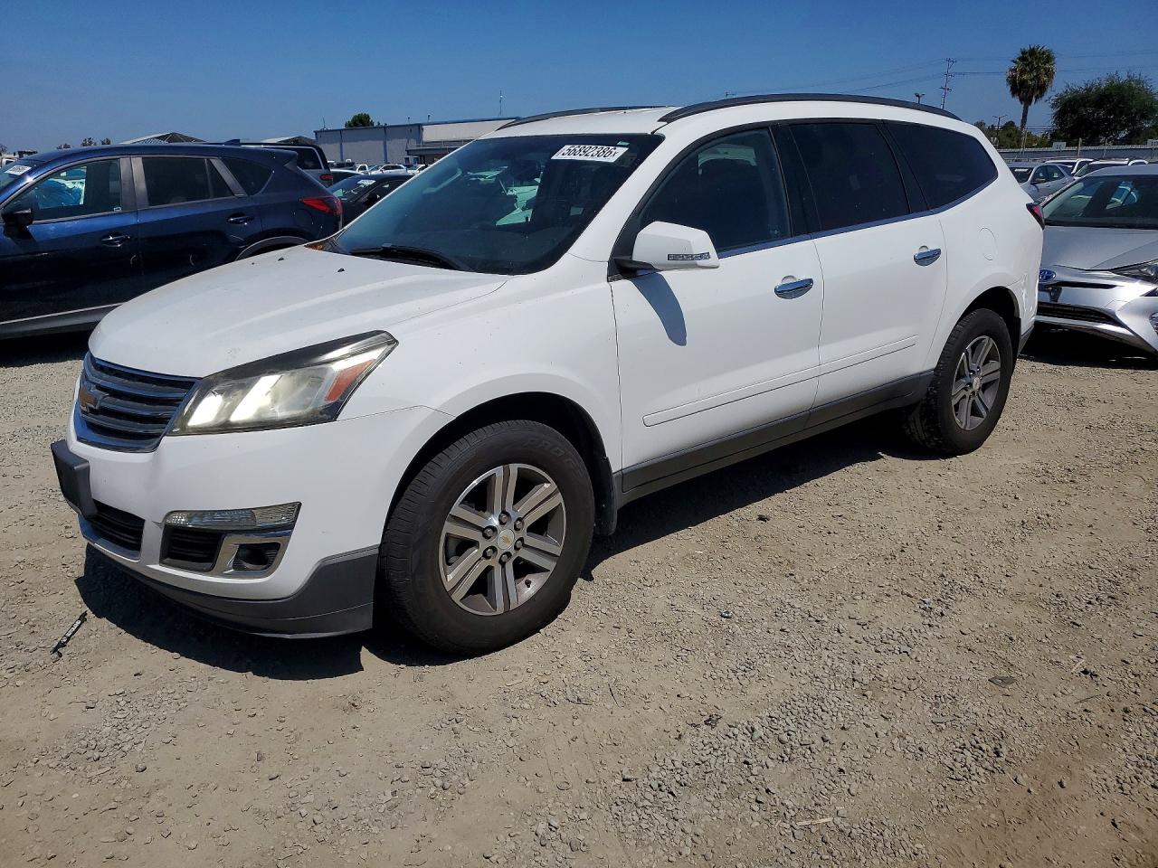 2017 Chevrolet Traverse LT, VIN 1GNKRGKD5HJ221744 — Minor dents and scratches