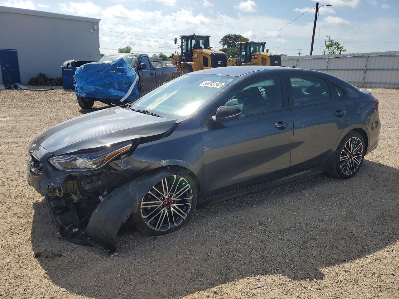 2021 Kia Forte GT, VIN 3KPF44ACXME293952 — Front end