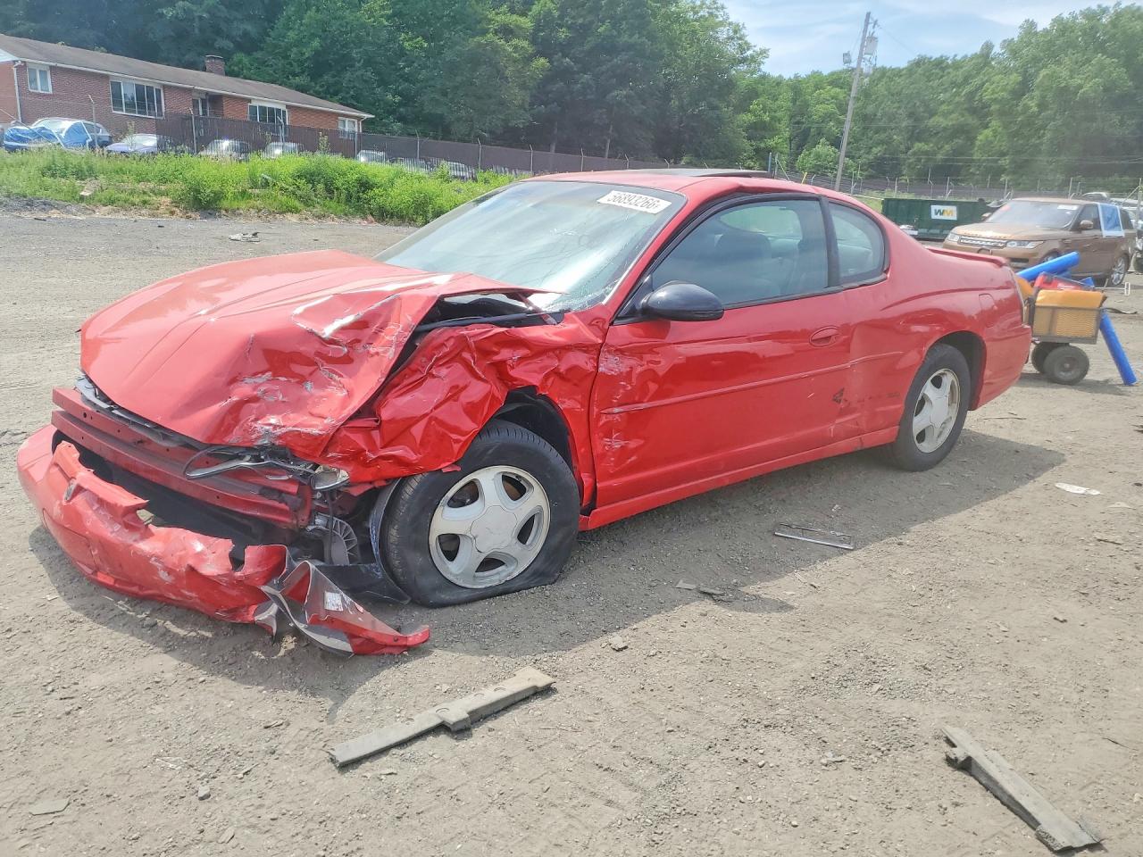 2003 Chevrolet Monte Carlo SS, VIN 2G1WX12K239306405 — Front end