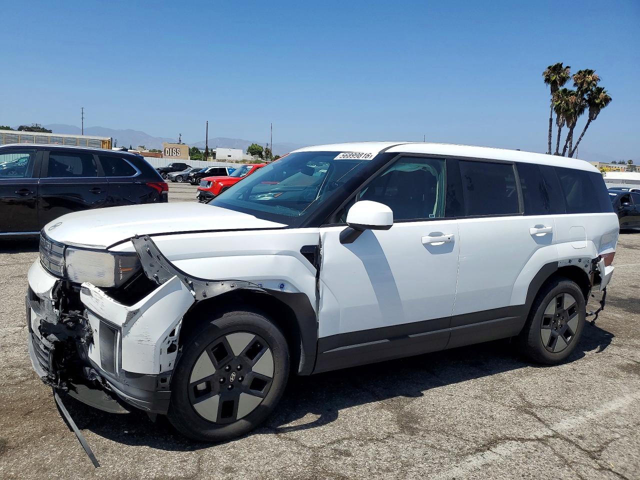 2026 Hyundai Santa Fe SE, VIN 5NMP14G10TH086688 — Зад