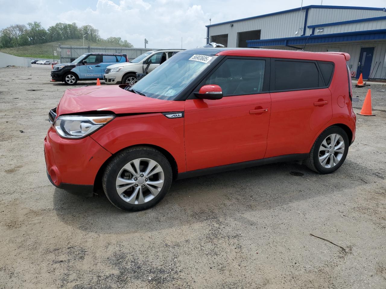 2016 Kia Soul +, VIN KNDJX3A55G7850266 — Front end