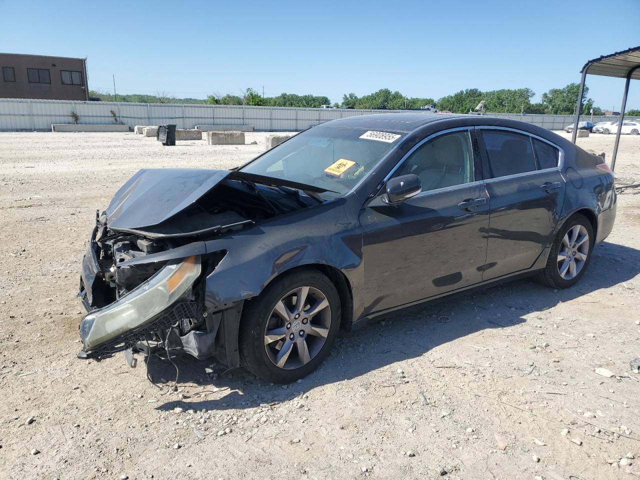 2013 Acura TL Technology, VIN 19UUA8F58DA001656 — Biohazard / chemical